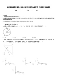 湖北省宜昌市五峰县2023-2024学年数学九年级第一学期期末考试试题含答案