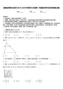 福建省漳州市龙海市2023-2024学年数学九年级第一学期期末教学质量检测模拟试题含答案