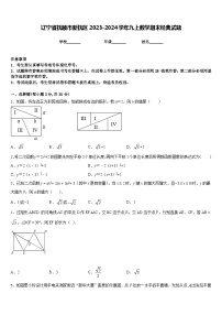 辽宁省抚顺市新抚区2023-2024学年九上数学期末经典试题含答案