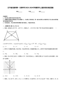 辽宁省沈阳市第一三四中学2023-2024学年数学九上期末综合测试试题含答案