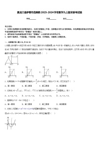 黑龙江省伊春市嘉荫县2023-2024学年数学九上期末联考试题含答案