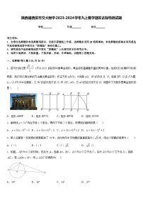 陕西省西安市交大附中2023-2024学年九上数学期末达标检测试题含答案