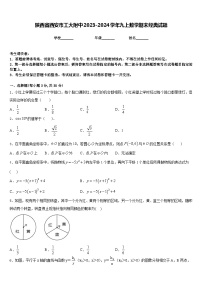 陕西省西安市工大附中2023-2024学年九上数学期末经典试题含答案