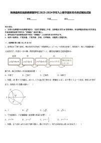 陕西省西安高新逸翠园学校2023-2024学年九上数学期末综合测试模拟试题含答案