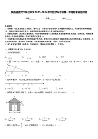 陕西省西安市东仪中学2023-2024学年数学九年级第一学期期末监测试题含答案