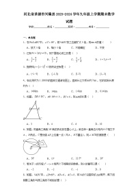 河北省承德市兴隆县2023-2024学年九年级上学期期末数学试题(含答案)