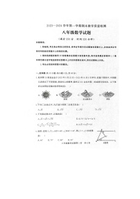 山东省德州市临邑县2023-2024学年八年级上学期期末考试数学试题