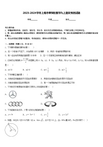 2023-2024学年上海市奉贤区数学九上期末预测试题含答案