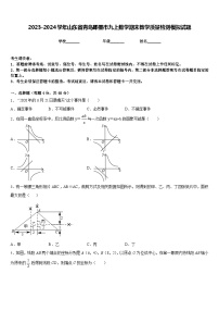 2023-2024学年山东省青岛即墨市九上数学期末教学质量检测模拟试题含答案