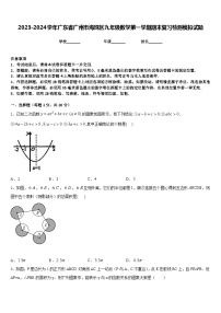 2023-2024学年广东省广州市海珠区九年级数学第一学期期末复习检测模拟试题含答案