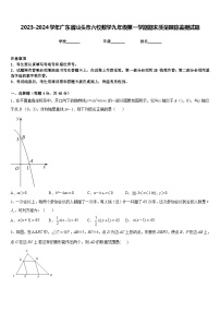 2023-2024学年广东省汕头市六校数学九年级第一学期期末质量跟踪监视试题含答案