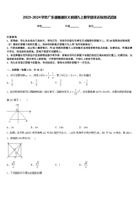 2023-2024学年广东省顺德区大良镇九上数学期末达标测试试题含答案