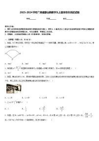 2023-2024学年广西省蒙山县数学九上期末综合测试试题含答案