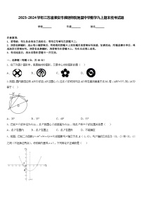 2023-2024学年江苏省淮安市淮阴师院附属中学数学九上期末统考试题含答案