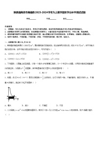 陕西省商洛市商南县2023-2024学年九上数学期末学业水平测试试题含答案