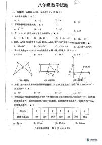 江苏省宿迁市泗洪县2023-2024学年八年级上学期1月期末数学试题