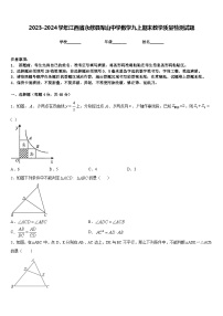 2023-2024学年江西省永修县军山中学数学九上期末教学质量检测试题含答案