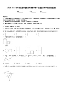 2023-2024学年河北省滦南县九年级数学第一学期期末教学质量检测试题含答案