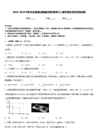 2023-2024学年河北省唐山路南区四校联考九上数学期末质量检测试题含答案