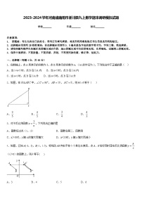 2023-2024学年河南省南阳市淅川县九上数学期末调研模拟试题含答案