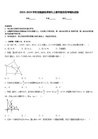 2023-2024学年河南省延津县九上数学期末统考模拟试题含答案