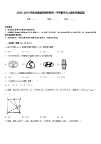 2023-2024学年河南省郑州市桐柏一中学数学九上期末经典试题含答案