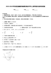 2023-2024学年湖北省襄阳市襄州区黄龙中学九上数学期末达标检测试题含答案