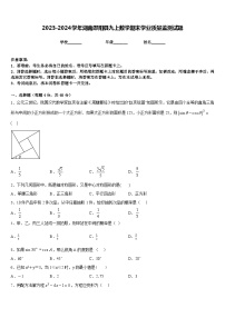 2023-2024学年湖南邵阳县九上数学期末学业质量监测试题含答案