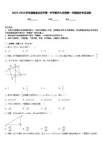 2023-2024学年福建省龙岩市第一中学数学九年级第一学期期末考试试题含答案