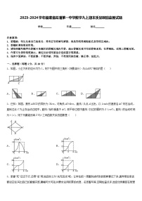 2023-2024学年福建省霞浦第一中学数学九上期末质量跟踪监视试题含答案