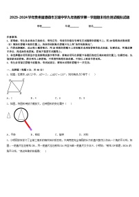 2023-2024学年贵州省清镇市卫城中学九年级数学第一学期期末综合测试模拟试题含答案