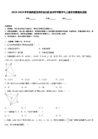 2023-2024学年陕西省宝鸡市金台区金河中学数学九上期末经典模拟试题含答案