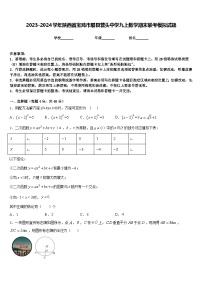 2023-2024学年陕西省宝鸡市眉县营头中学九上数学期末联考模拟试题含答案