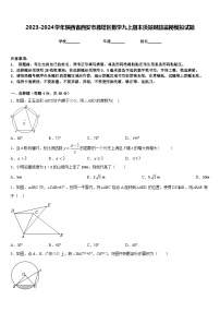 2023-2024学年陕西省西安市雁塔区数学九上期末质量跟踪监视模拟试题含答案