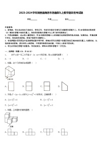 2023-2024学年陕西省商洛市洛南县九上数学期末统考试题含答案