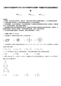 上海市长宁区高级中学2023-2024学年数学九年级第一学期期末学业质量监测模拟试题含答案