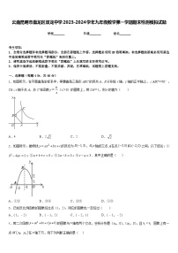 云南昆明市盘龙区双龙中学2023-2024学年九年级数学第一学期期末检测模拟试题含答案