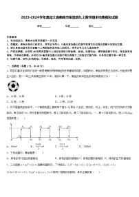 2023-2024学年黑龙江省鹤岗市绥滨县九上数学期末经典模拟试题含答案