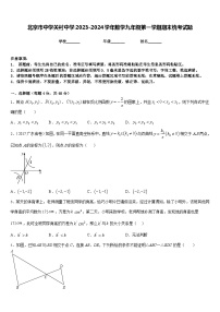 北京市中学关村中学2023-2024学年数学九年级第一学期期末统考试题含答案