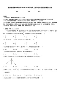 四川省成都市大邑县2023-2024学年九上数学期末综合测试模拟试题含答案