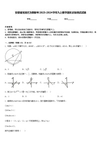 安徽省芜湖无为县联考2023-2024学年九上数学期末达标测试试题含答案