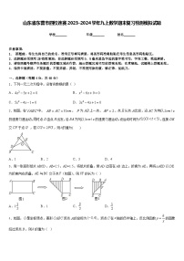 山东省东营市四校连赛2023-2024学年九上数学期末复习检测模拟试题含答案