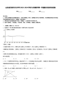 山东省乐陵市开元中学2023-2024学年九年级数学第一学期期末质量检测试题含答案