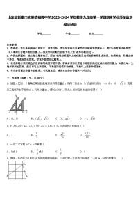 山东省新泰市宫里镇初级中学2023-2024学年数学九年级第一学期期末学业质量监测模拟试题含答案