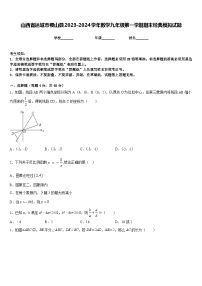 山西省运城市稷山县2023-2024学年数学九年级第一学期期末经典模拟试题含答案