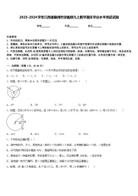 2023-2024学年江西省赣州市定南县九上数学期末学业水平测试试题含答案