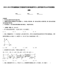 2023-2024学年福建省厦门外国语学校海沧附属学校九上数学期末学业水平测试模拟试题含答案