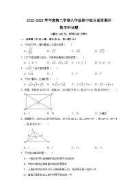 2023-2024学年广东省潮州市潮安区2022-2023学年八年级下学期期中数学试卷