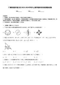 广西防城港市港口区2023-2024学年九上数学期末综合测试模拟试题含答案