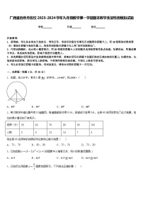 广西省百色市名校2023-2024学年九年级数学第一学期期末教学质量检测模拟试题含答案